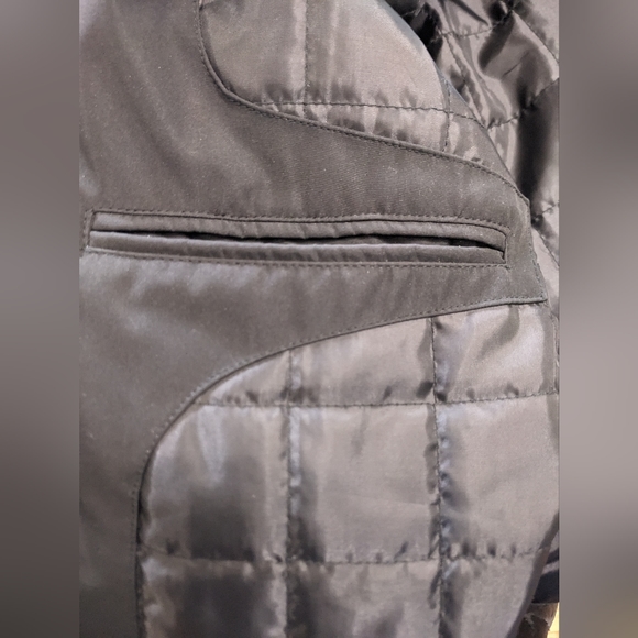 KENNETH COLE REACTION, Black zip up, button up, Hooded Coat, Size XXL. - Picture 6 of 9